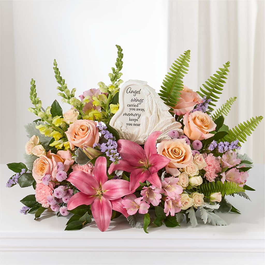 Gentle Light Arrangement – Midnight Flowers And Events Llc, Lillington NC
