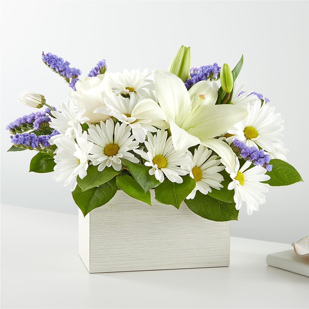 Beyond Blue Box Bouquet – Midnight Flowers And Events Llc, Lillington NC