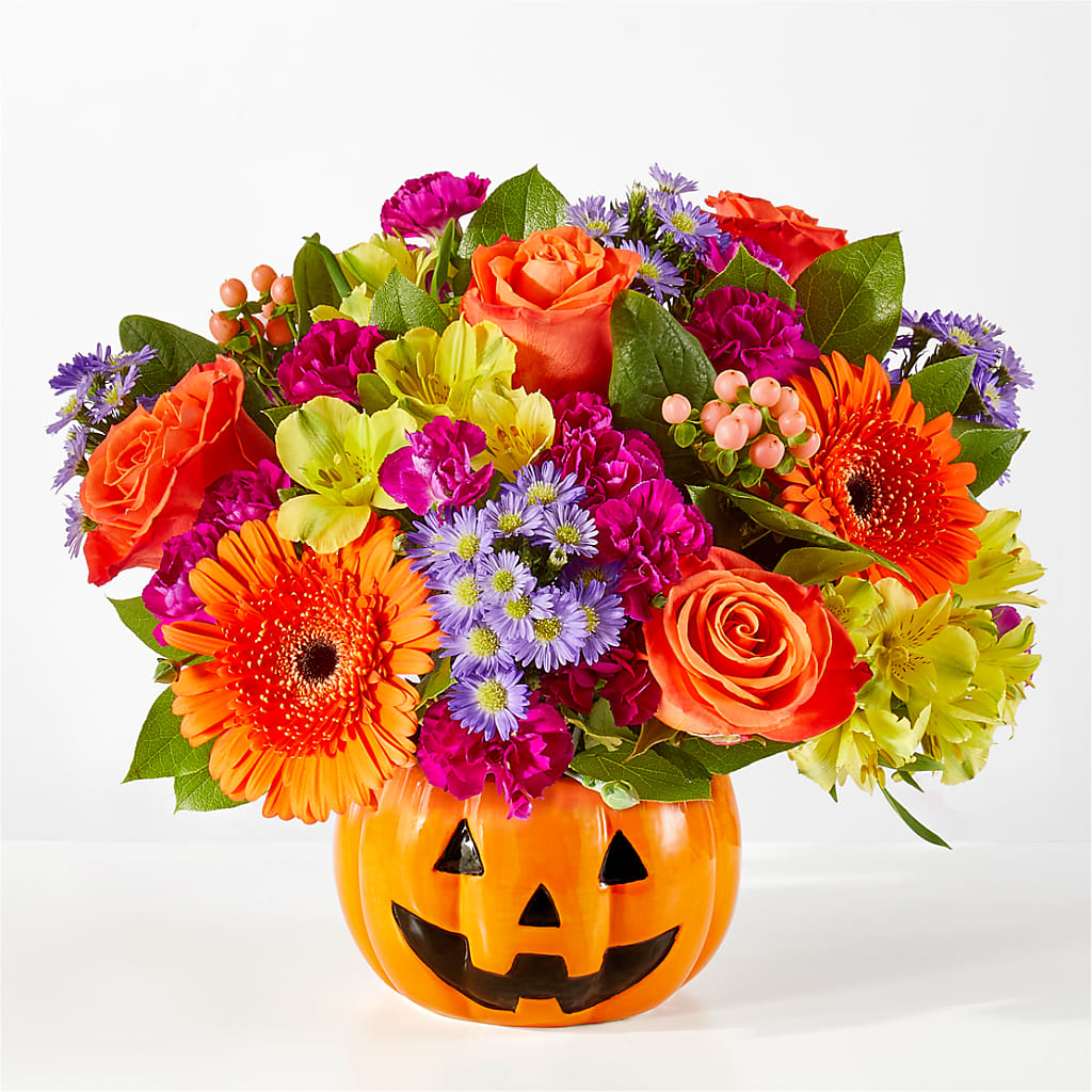 Tricks & Treats Pumpkin – Midnight Flowers And Events Llc, Lillington NC