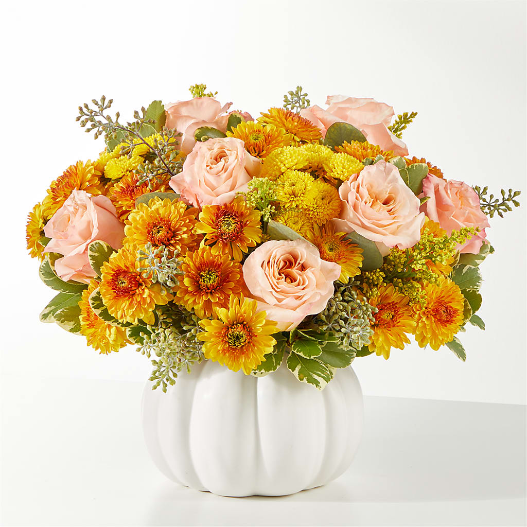 Peachy Pumpkin – Midnight Flowers And Events Llc, Lillington NC