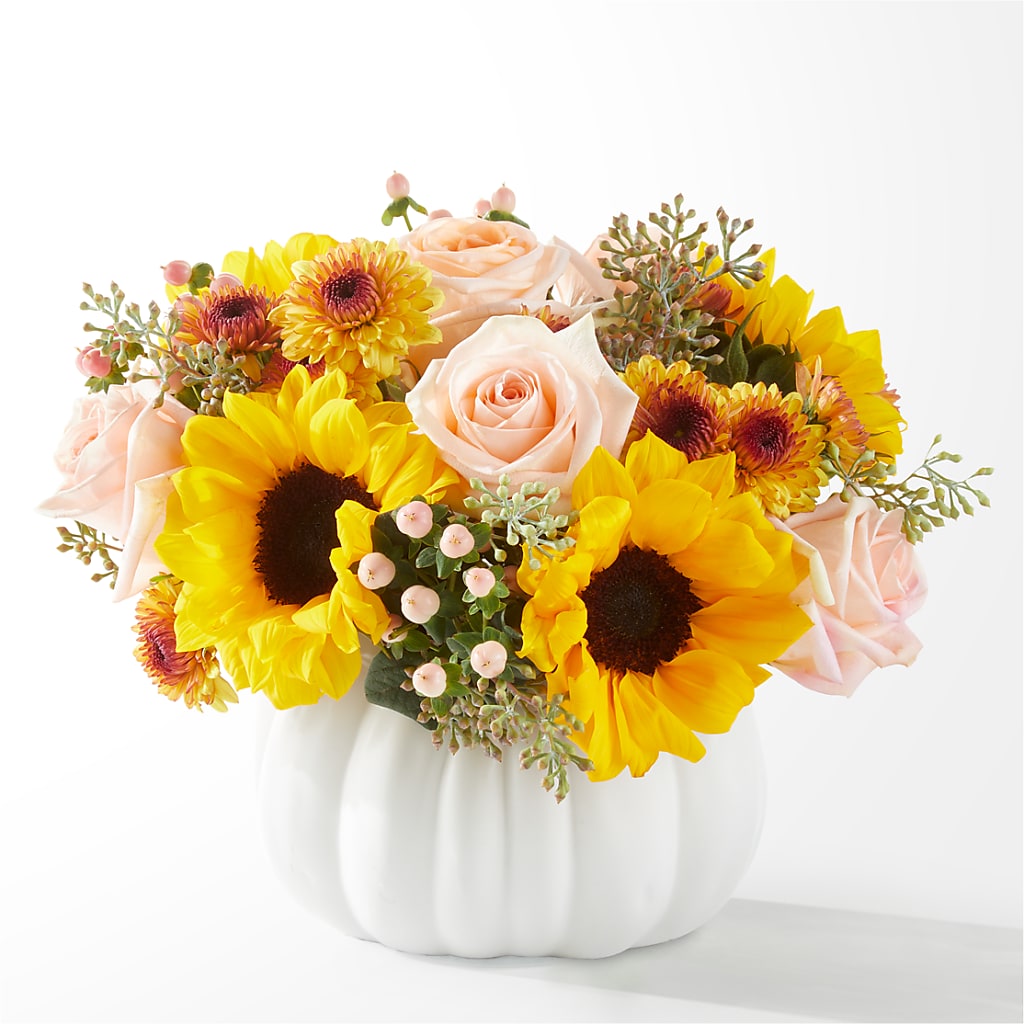 Pumpkin to Talk About Bouquet – Midnight Flowers And Events Llc, Lillington NC