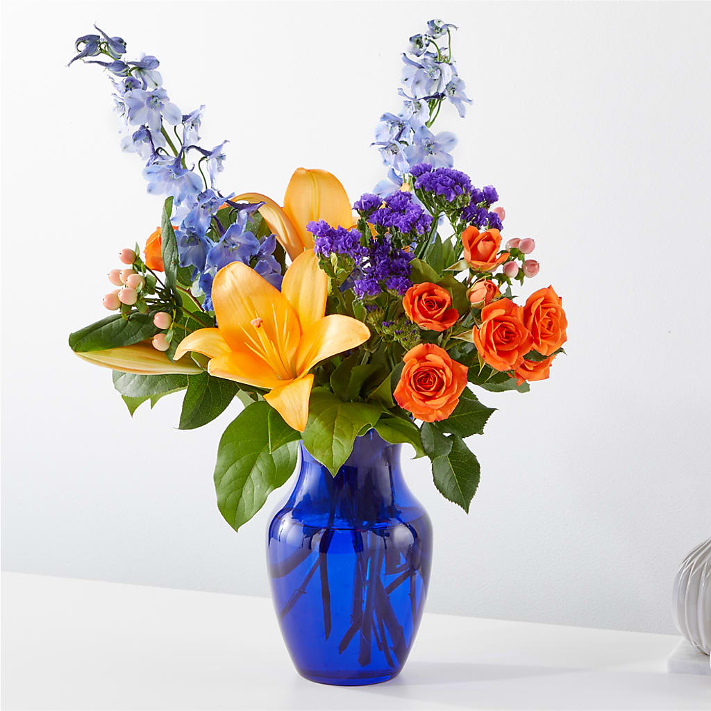 Radiant Citrus Bouquet – Midnight Flowers And Events Llc, Lillington NC