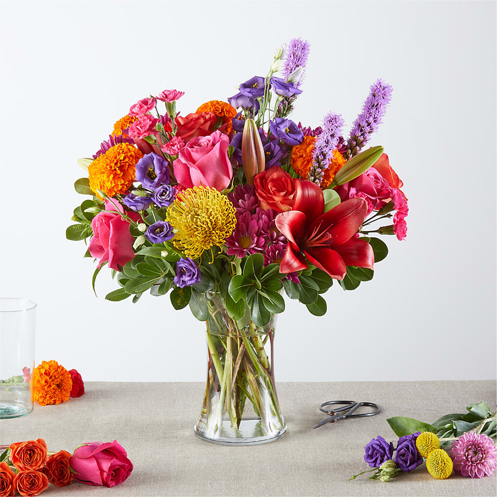 Feast of Color – A Florist Original – Midnight Flowers And Events Llc, Lillington NC