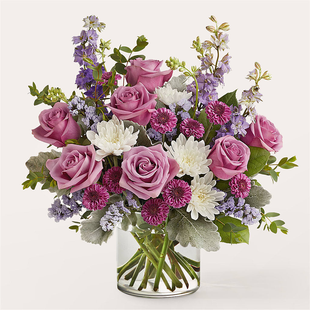 Violet Frost Bouquet – Midnight Flowers And Events Llc, Lillington NC