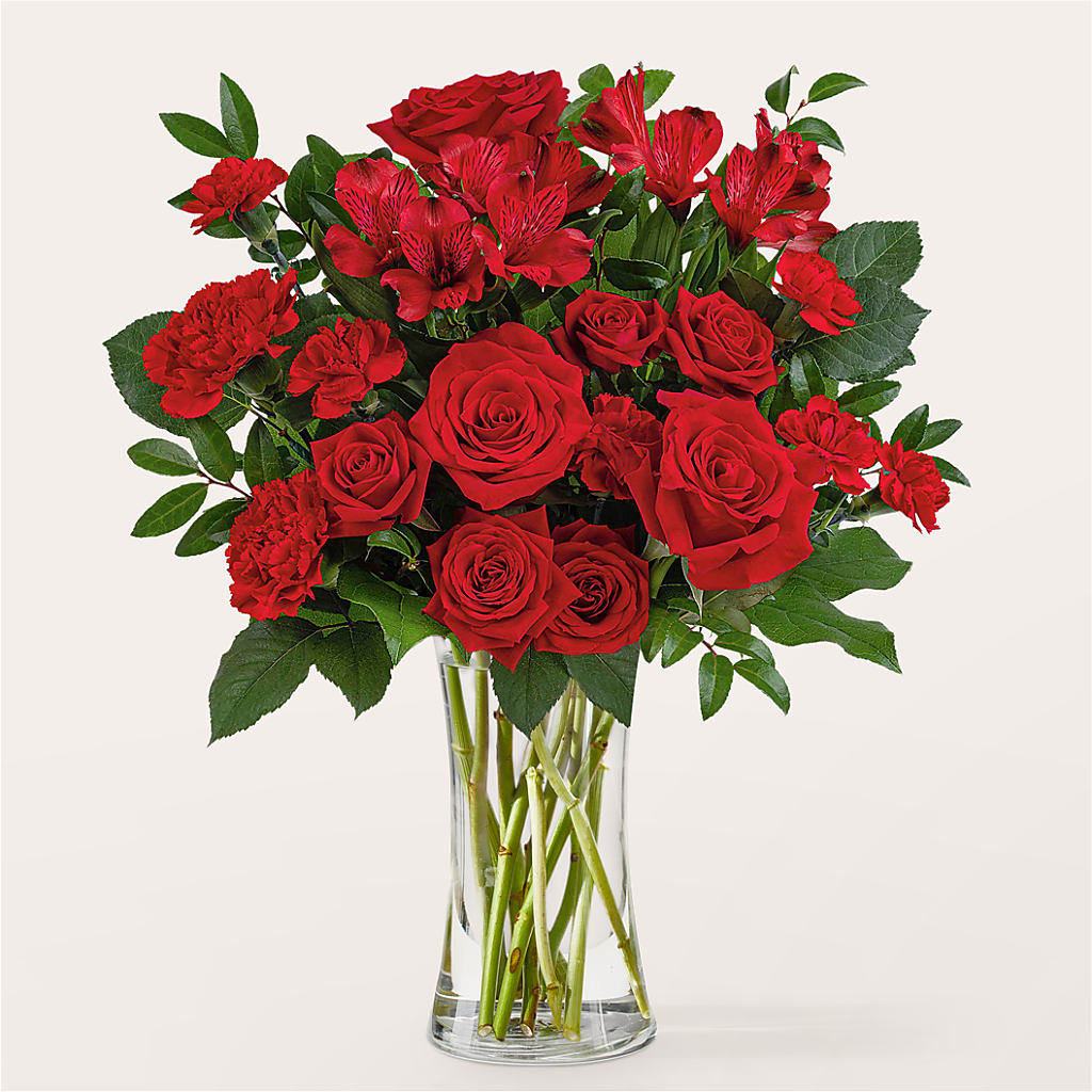 Brilliant Ruby Bouquet – Midnight Flowers And Events Llc, Lillington NC