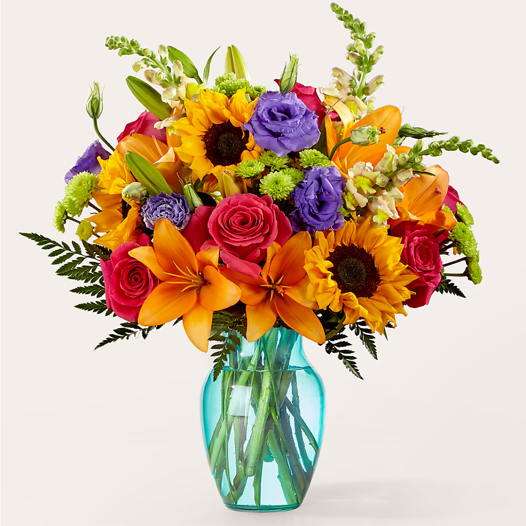 Double Rainbow Bouquet – Midnight Flowers And Events Llc, Lillington NC