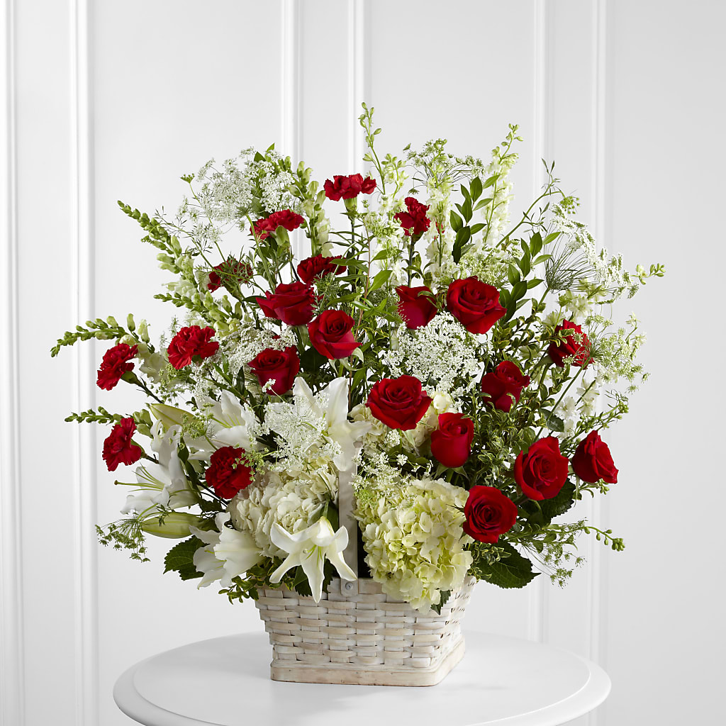In Loving Memory Arrangement – Midnight Flowers And Events Llc, Lillington NC