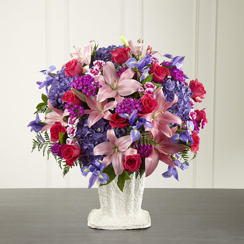 We Fondly Remember Arrangement – Midnight Flowers And Events Llc, Lillington NC
