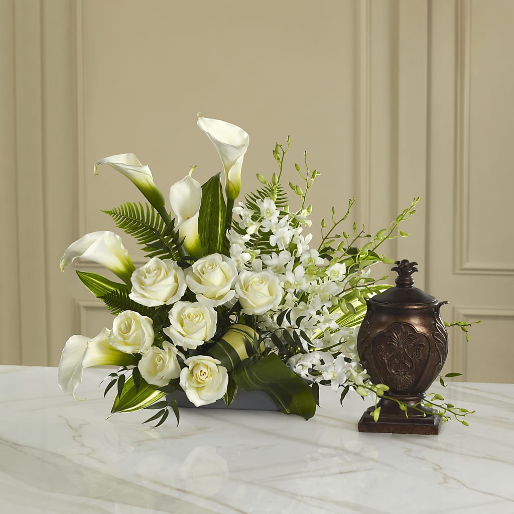 At Peace Arrangement – Midnight Flowers And Events Llc, Lillington NC
