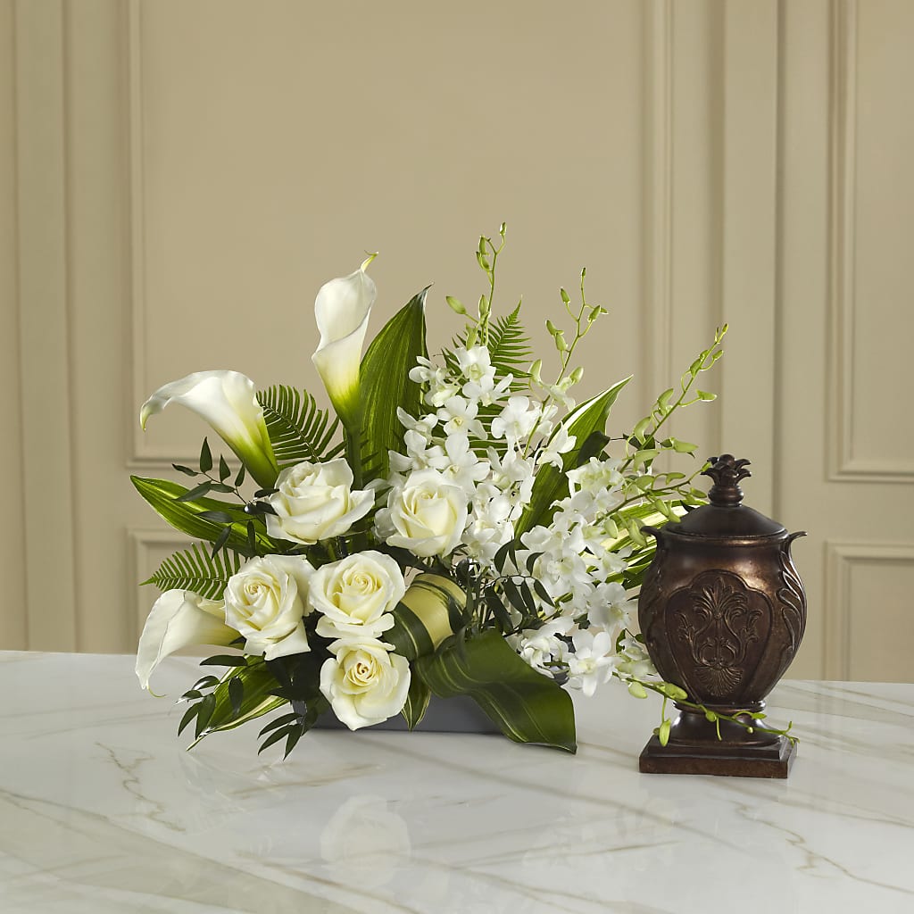 At Peace Arrangement – Midnight Flowers And Events Llc, Lillington NC