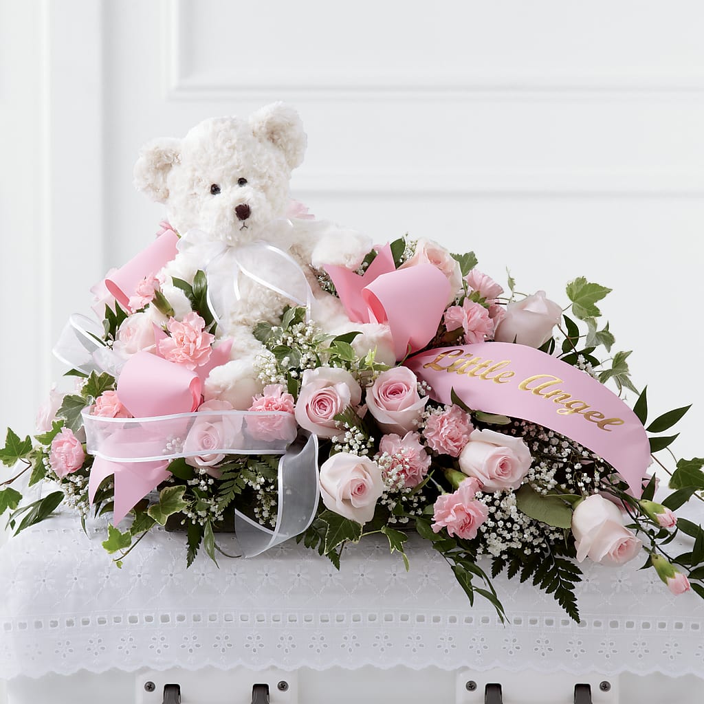 Touch of Sympathy Casket Spray – Midnight Flowers And Events Llc, Lillington NC