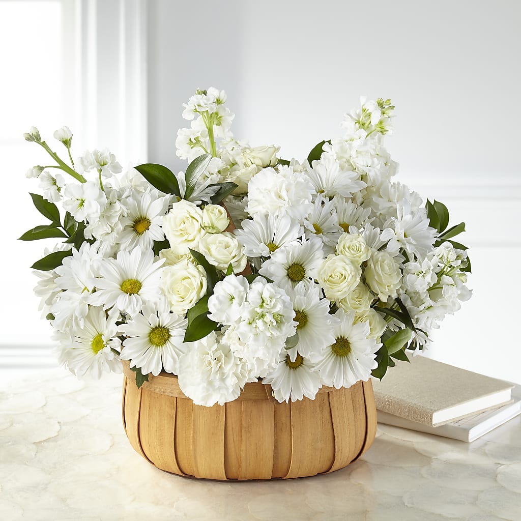 Graceful Garden Basket – Midnight Flowers And Events Llc, Lillington NC