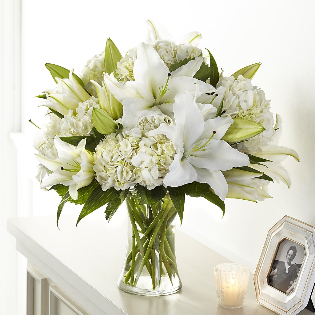 Compassionate Lily Bouquet – Midnight Flowers And Events Llc, Lillington NC