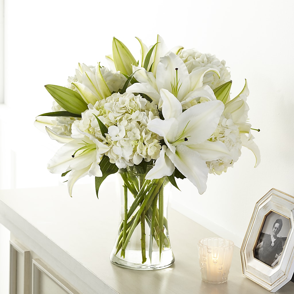 Compassionate Lily Bouquet – Midnight Flowers And Events Llc, Lillington NC