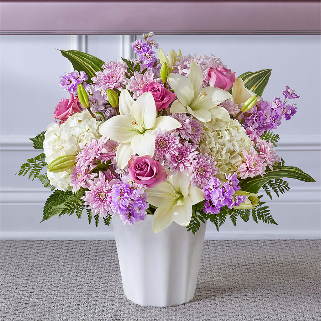 Heaven Sent Floor Basket – Midnight Flowers And Events Llc, Lillington NC