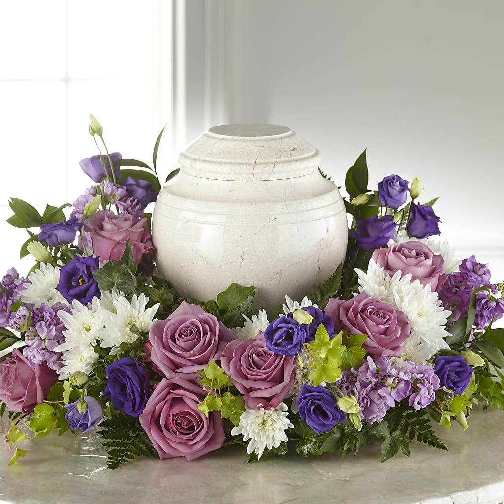 Blooming Sympathy Cremation Adornment – Midnight Flowers And Events Llc, Lillington NC