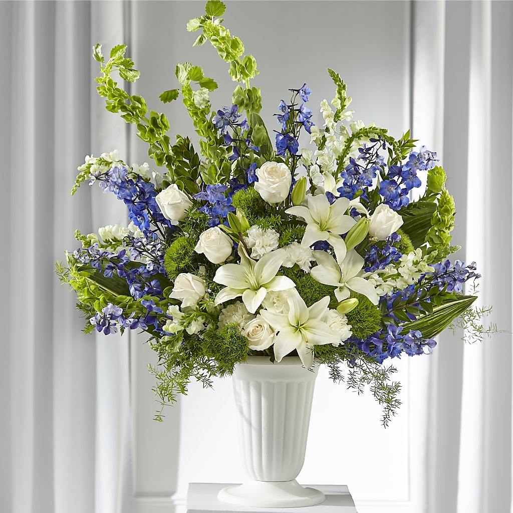 Heartfelt Hope Arrangement – Midnight Flowers And Events Llc, Lillington NC