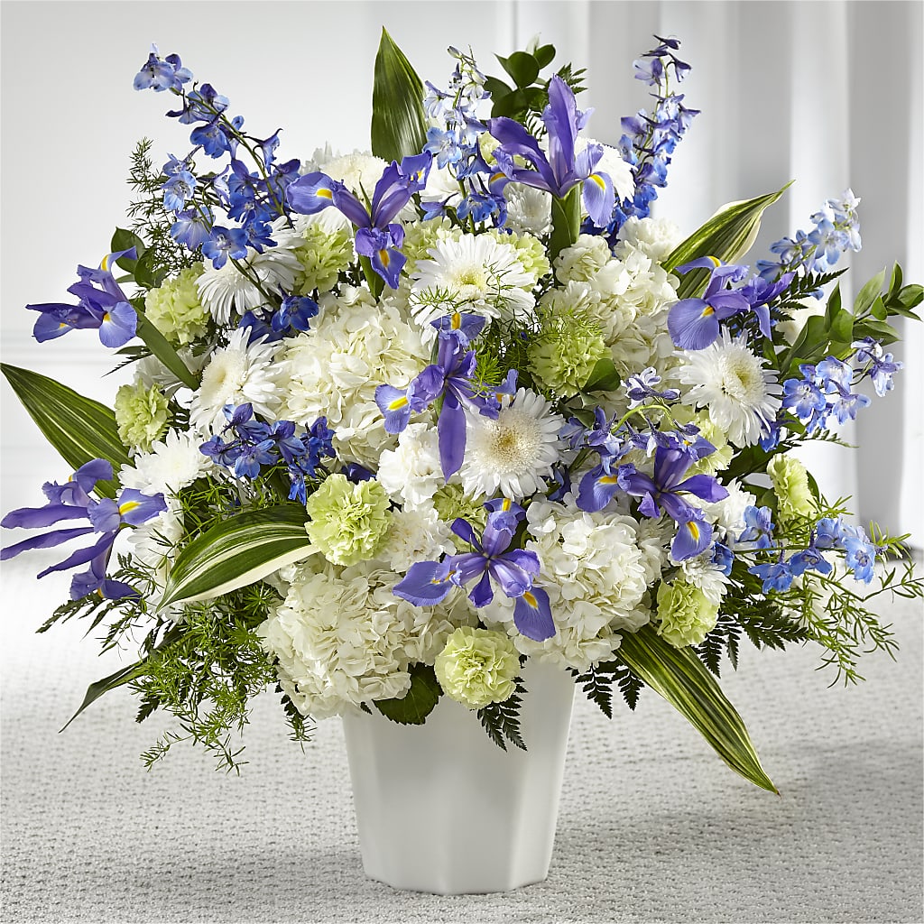 Soft Serenity Floor Basket – Midnight Flowers And Events Llc, Lillington NC