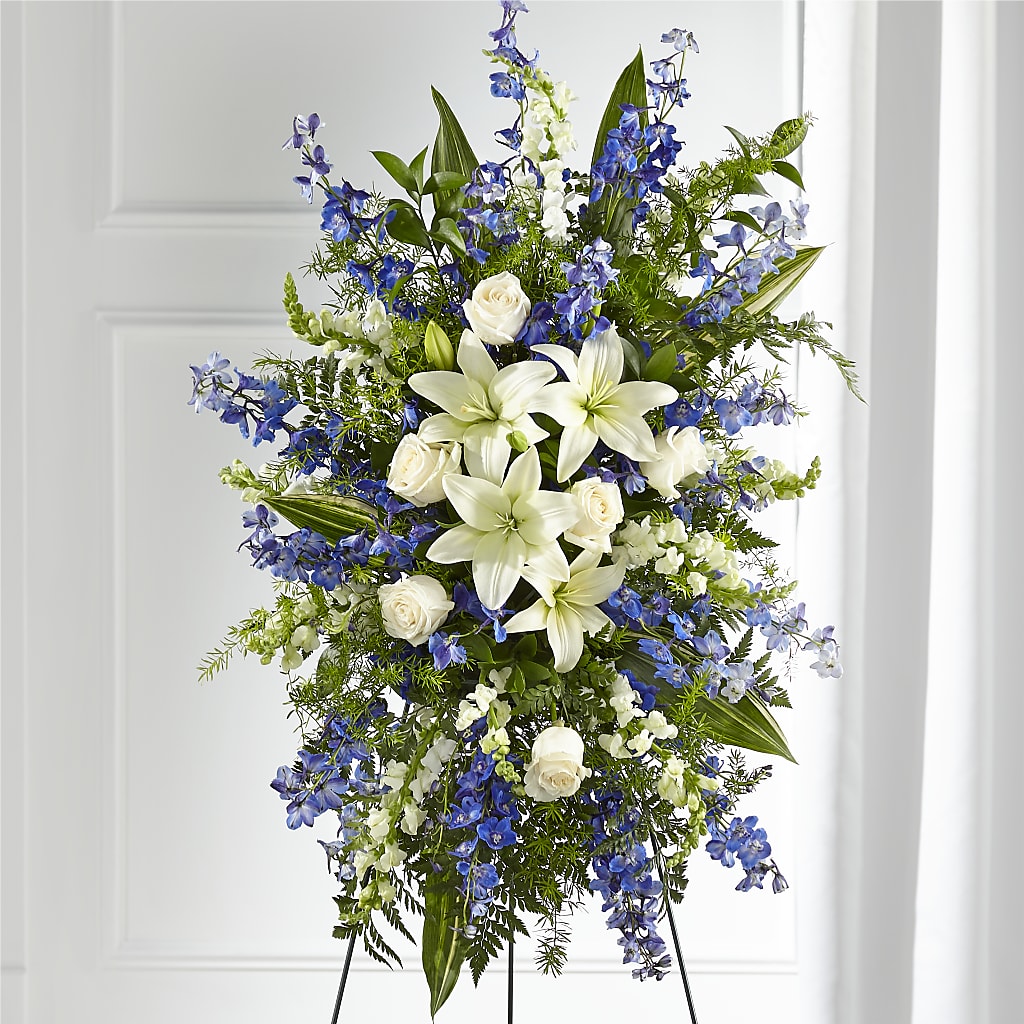 Faithful Friend Standing Spray – Midnight Flowers And Events Llc, Lillington NC
