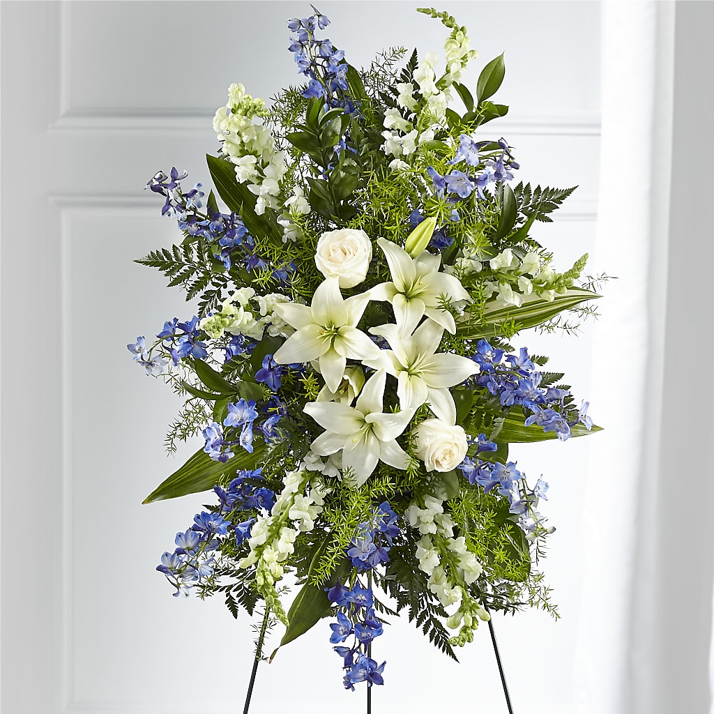 Faithful Friend Standing Spray – Midnight Flowers And Events Llc, Lillington NC