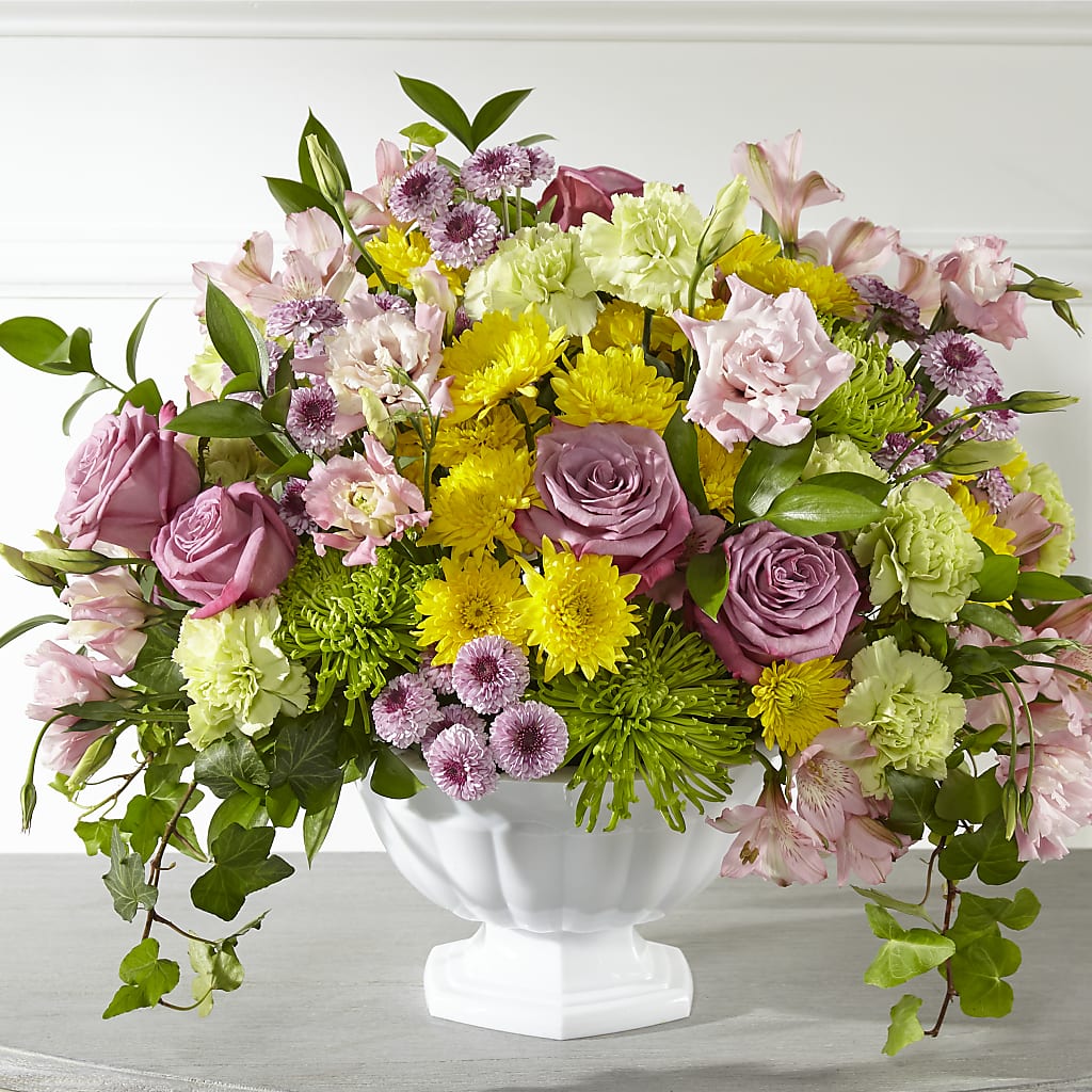 Healing Thoughts Arrangement – Midnight Flowers And Events Llc, Lillington NC