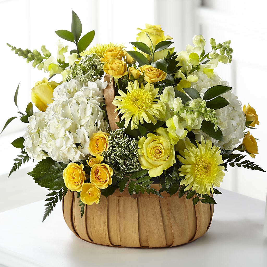 Rustic Remembrance Basket – Midnight Flowers And Events Llc, Lillington NC