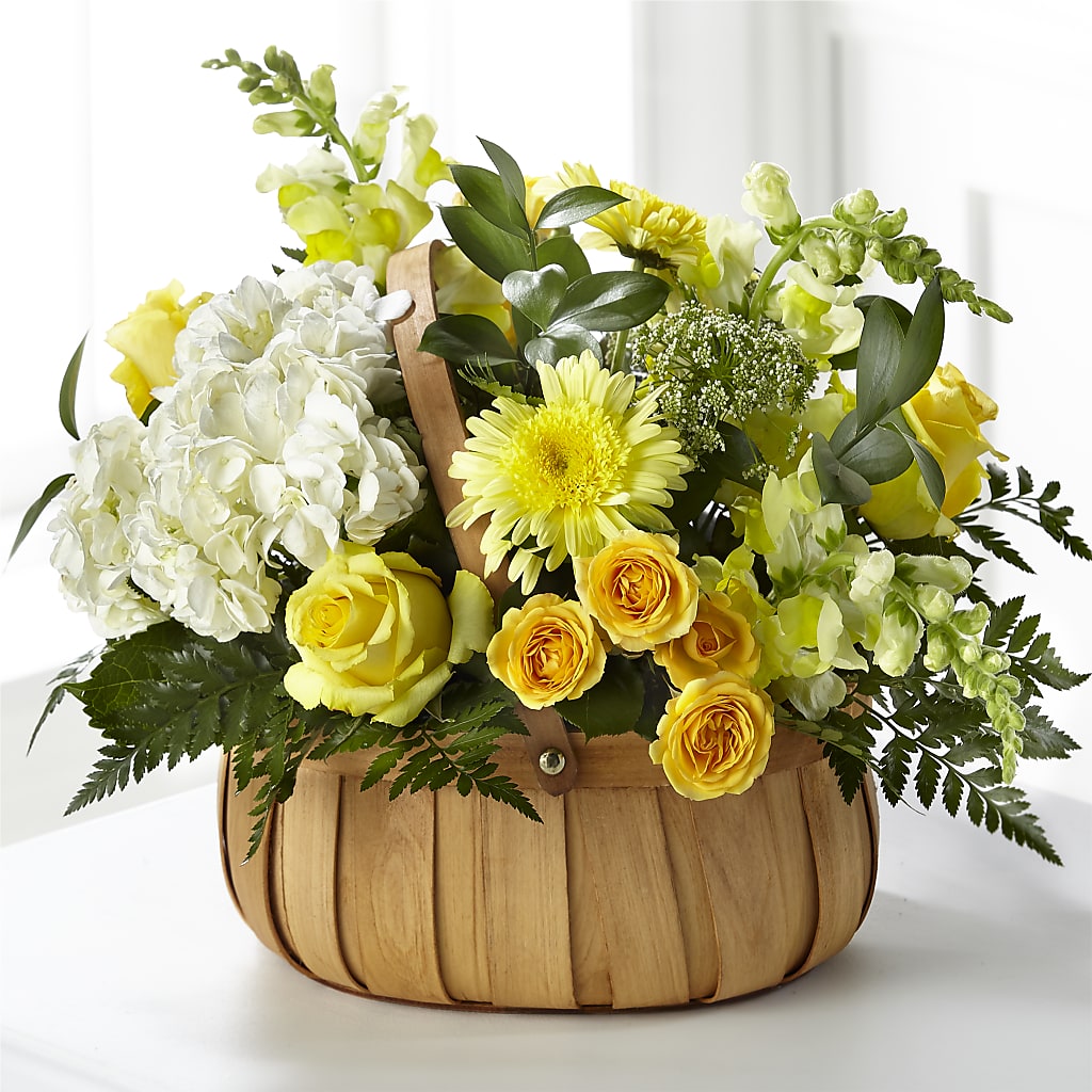 Rustic Remembrance Basket – Midnight Flowers And Events Llc, Lillington NC