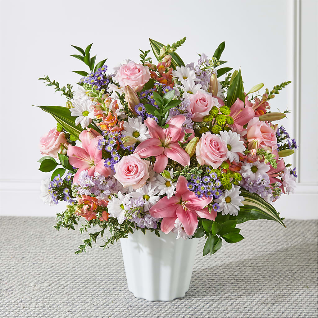 Abundant Compassion Floor Basket – Midnight Flowers And Events Llc, Lillington NC
