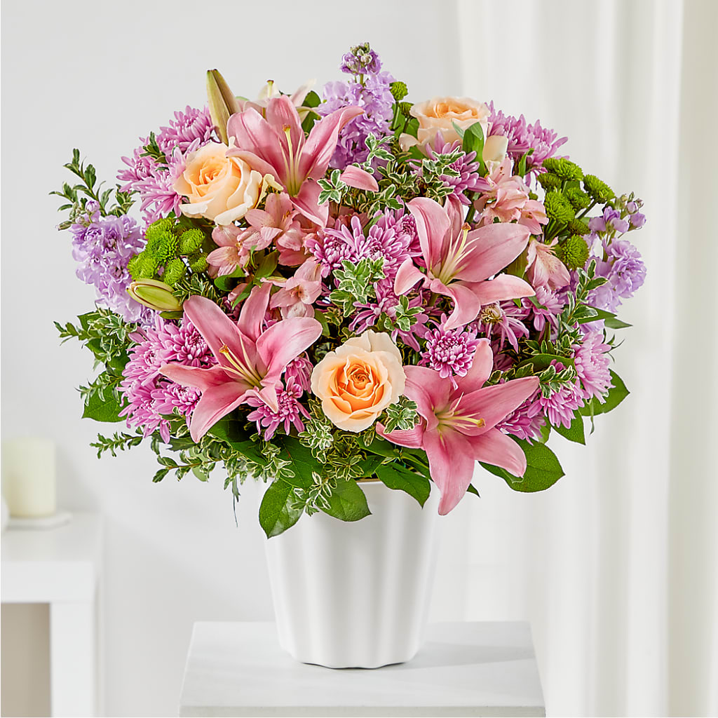 Supportive Embrace Tabletop Basket – Midnight Flowers And Events Llc, Lillington NC