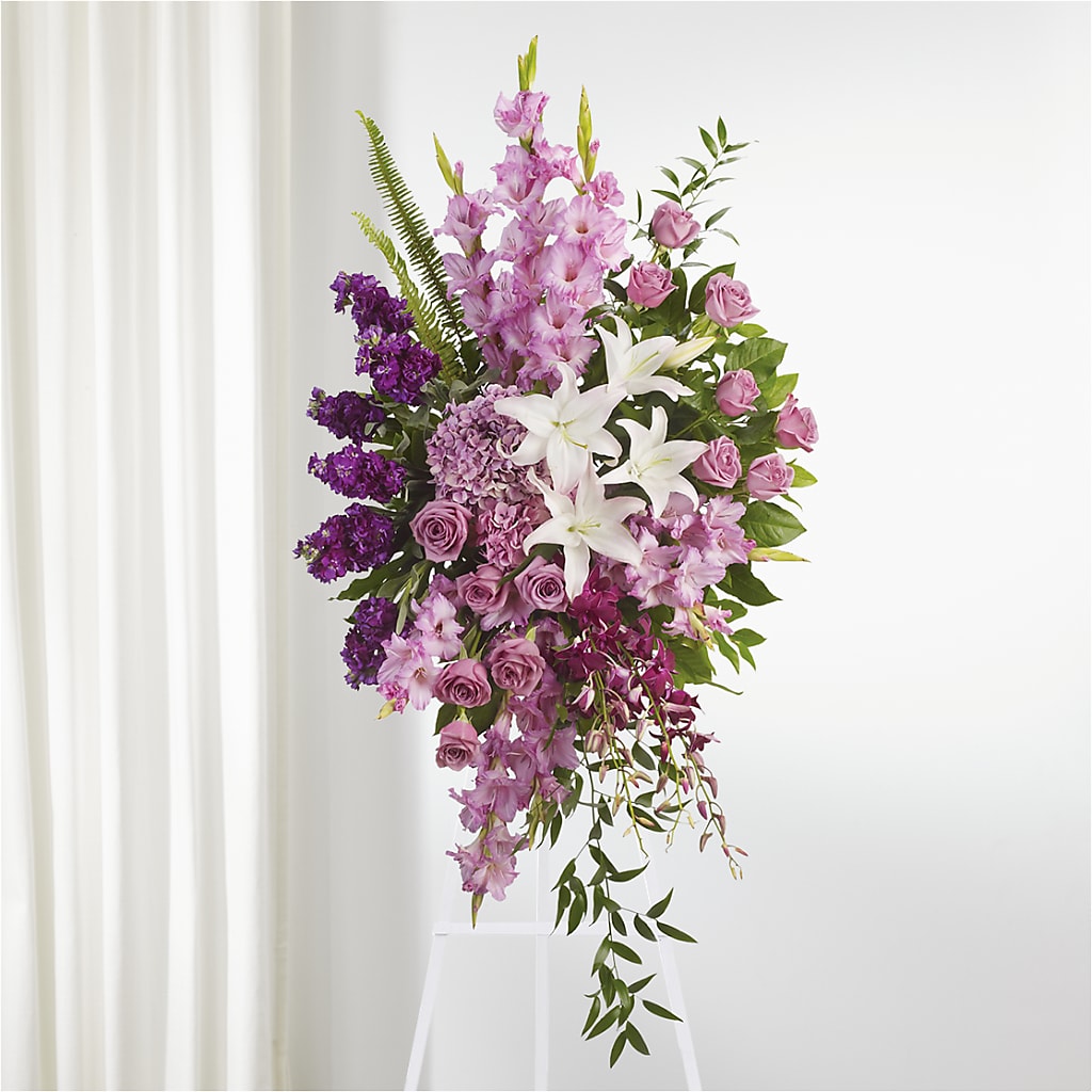 Never Alone Standing Spray – Midnight Flowers And Events Llc, Lillington NC