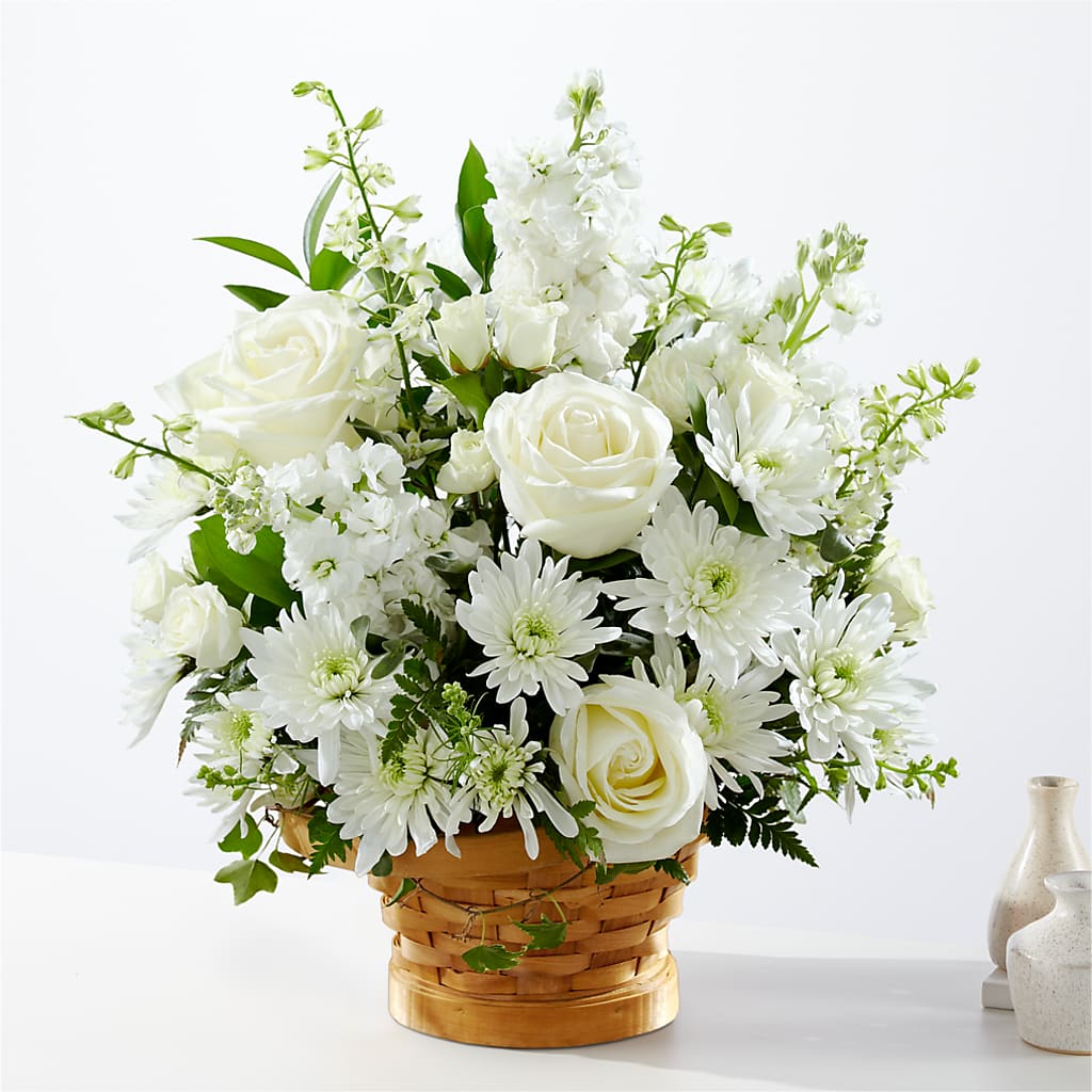 Heartfelt Condolences Arrangement – Midnight Flowers And Events Llc, Lillington NC