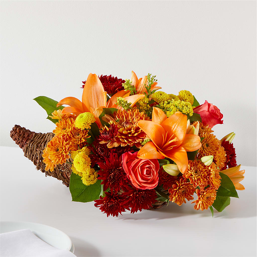 Bouquet of Blessings Cornucopia – Midnight Flowers And Events Llc, Lillington NC