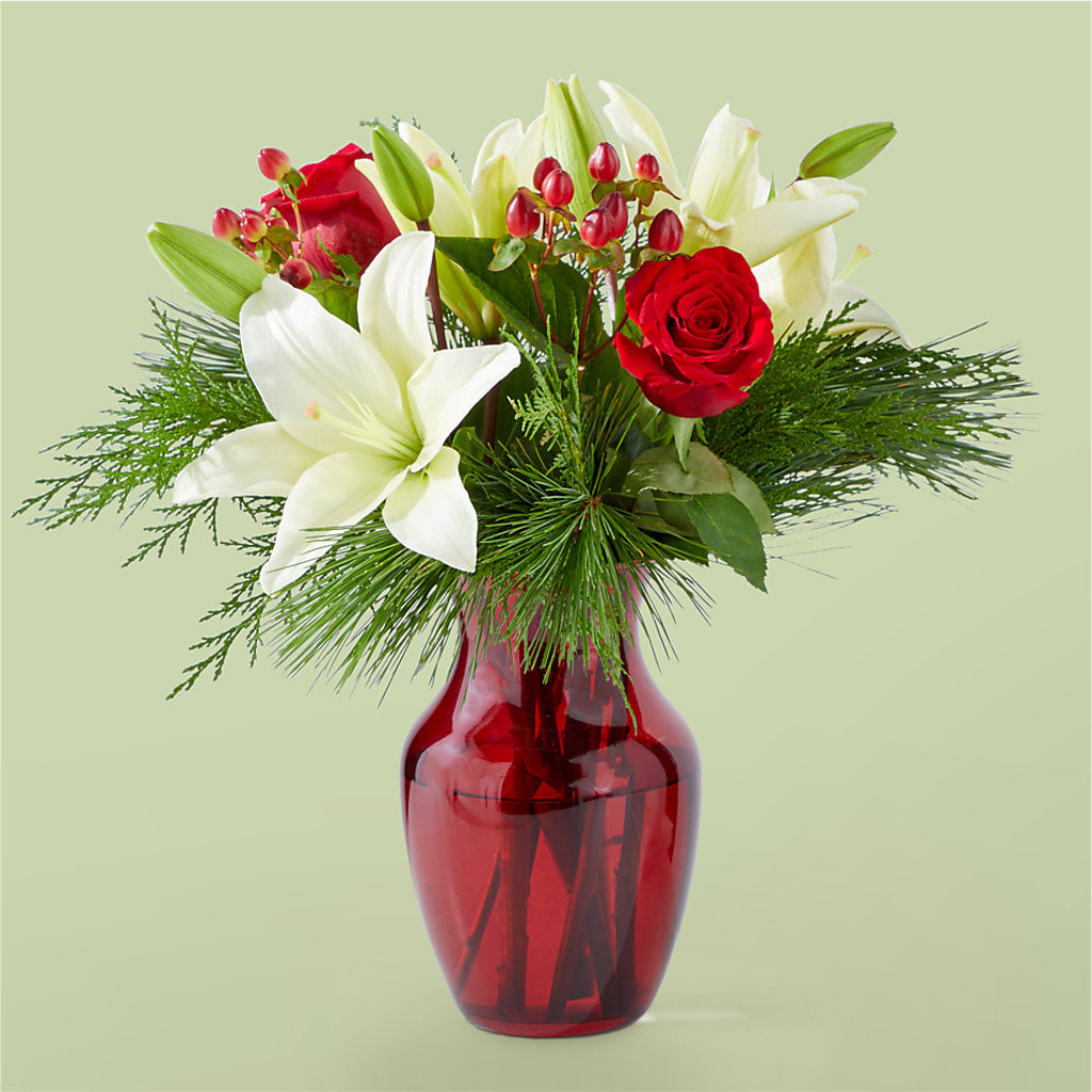 Evergreen Delight Bouquet – Midnight Flowers And Events Llc, Lillington NC