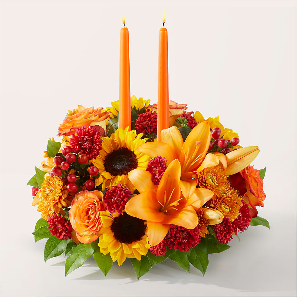 Grateful Centerpiece – Midnight Flowers And Events Llc, Lillington NC