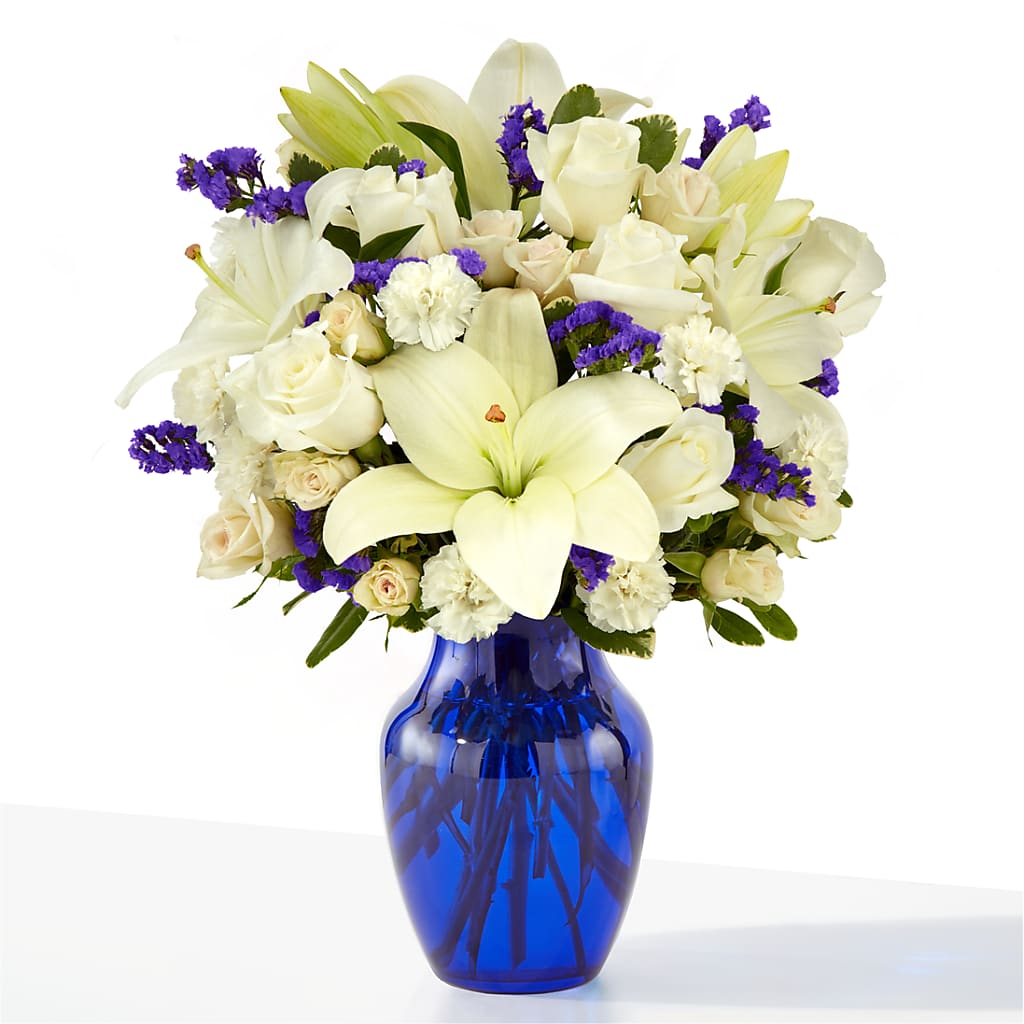 Sapphire Rush Bouquet – Midnight Flowers And Events Llc, Lillington NC