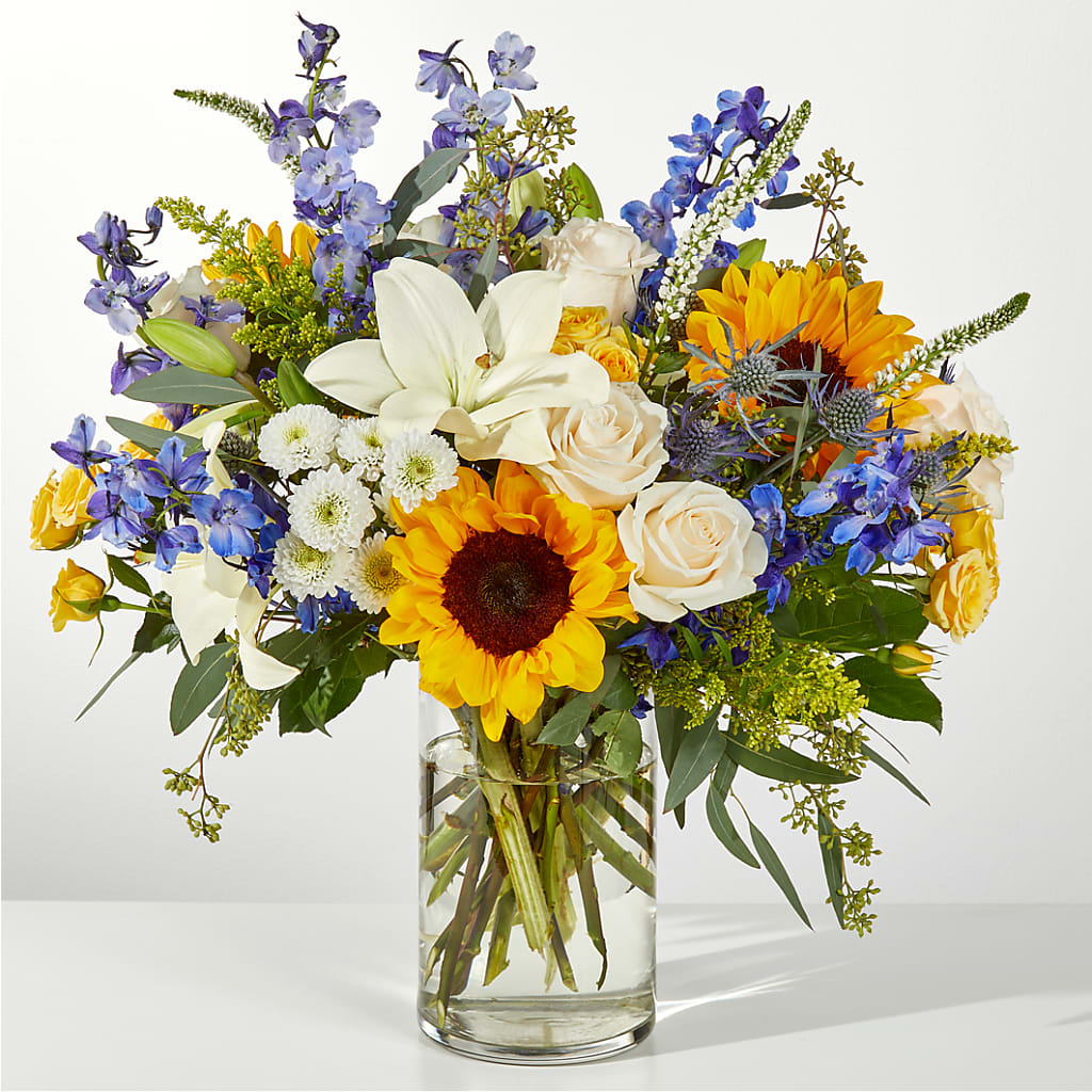Wonderfully Sunny Bouquet – Midnight Flowers And Events Llc, Lillington NC