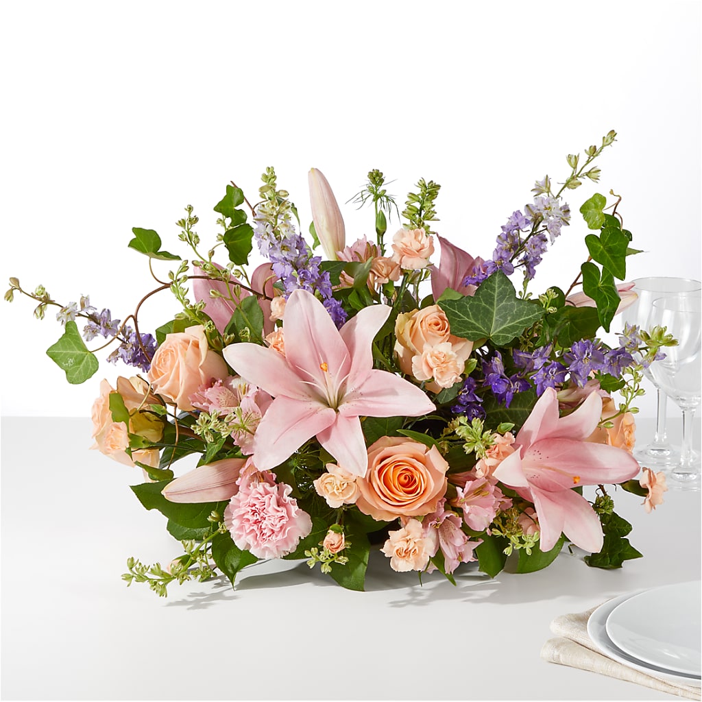 Blossom Time Centerpiece – Midnight Flowers And Events Llc, Lillington NC
