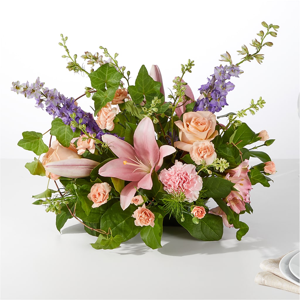 Blossom Time Centerpiece – Midnight Flowers And Events Llc, Lillington NC