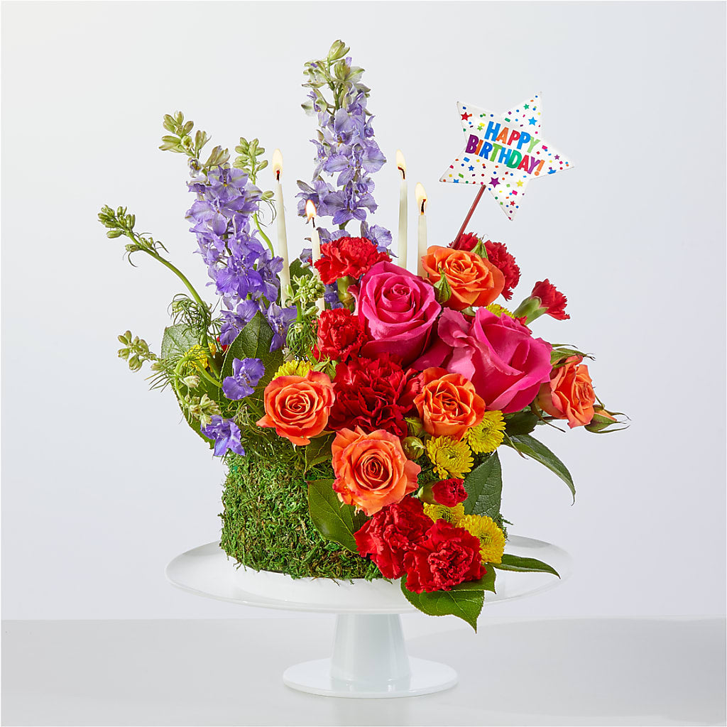 Best Year Yet Floral Cake – Midnight Flowers And Events Llc, Lillington NC
