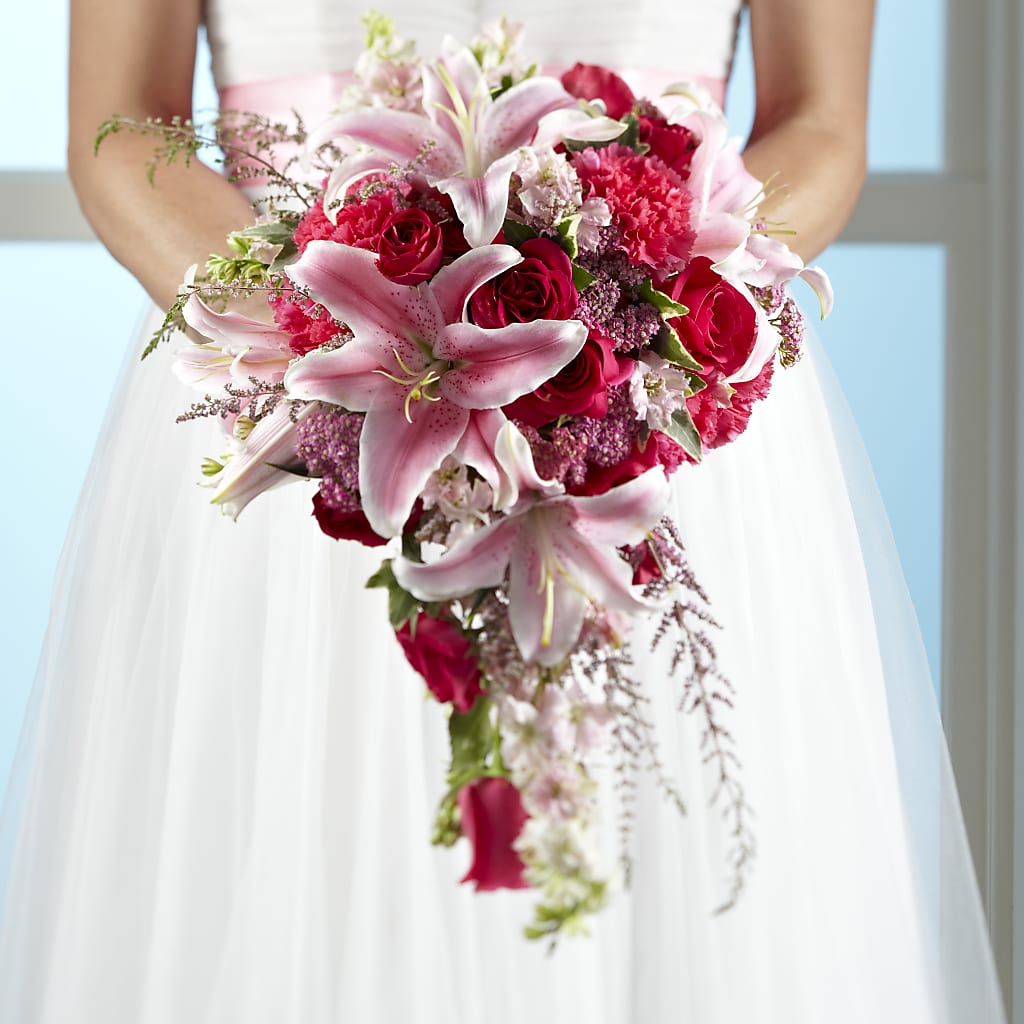 Lily & Rose Bouquet – Midnight Flowers And Events Llc, Lillington NC