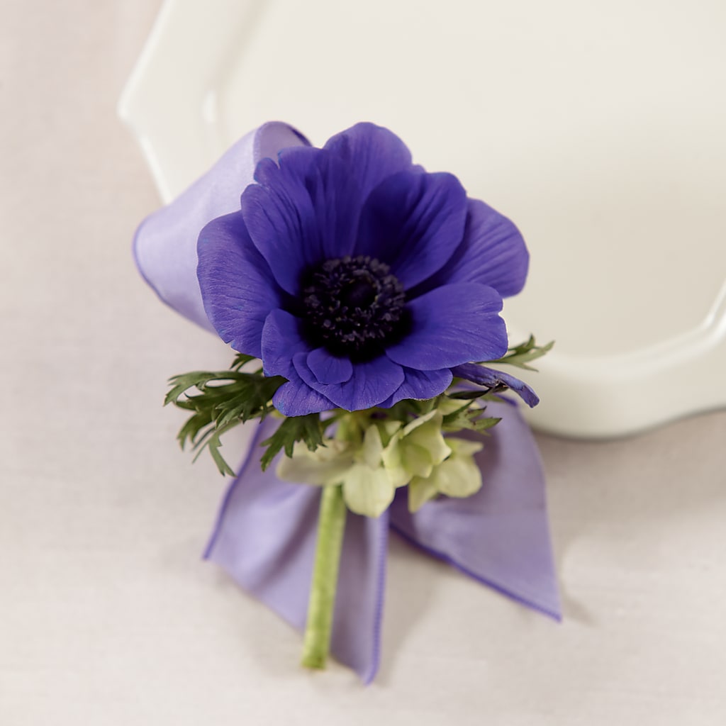 Purple Passion Boutonniere – Midnight Flowers And Events Llc, Lillington NC