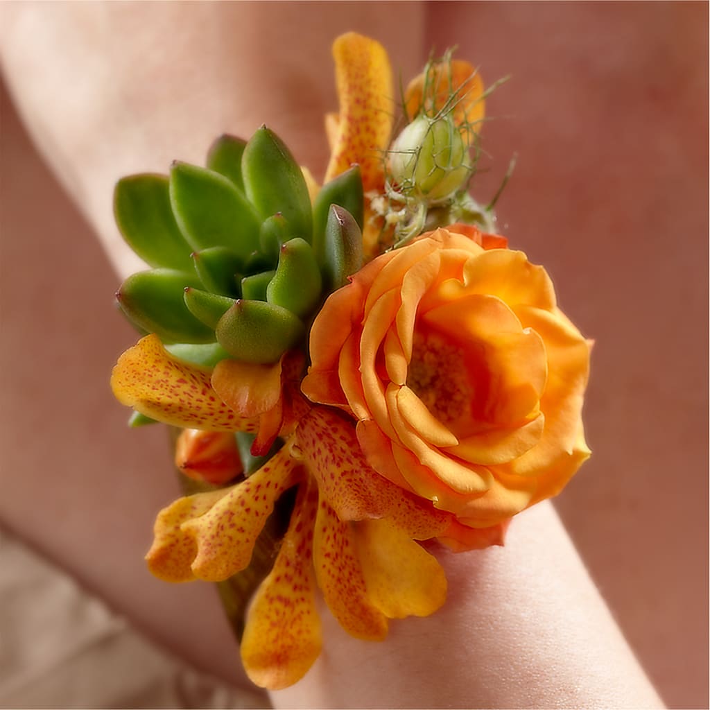 Irresistible Love Wrist Corsage – Midnight Flowers And Events Llc, Lillington NC