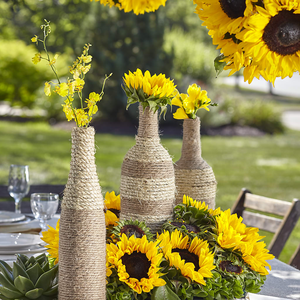 Sublime Garden Centerpiece – Midnight Flowers And Events Llc, Lillington NC