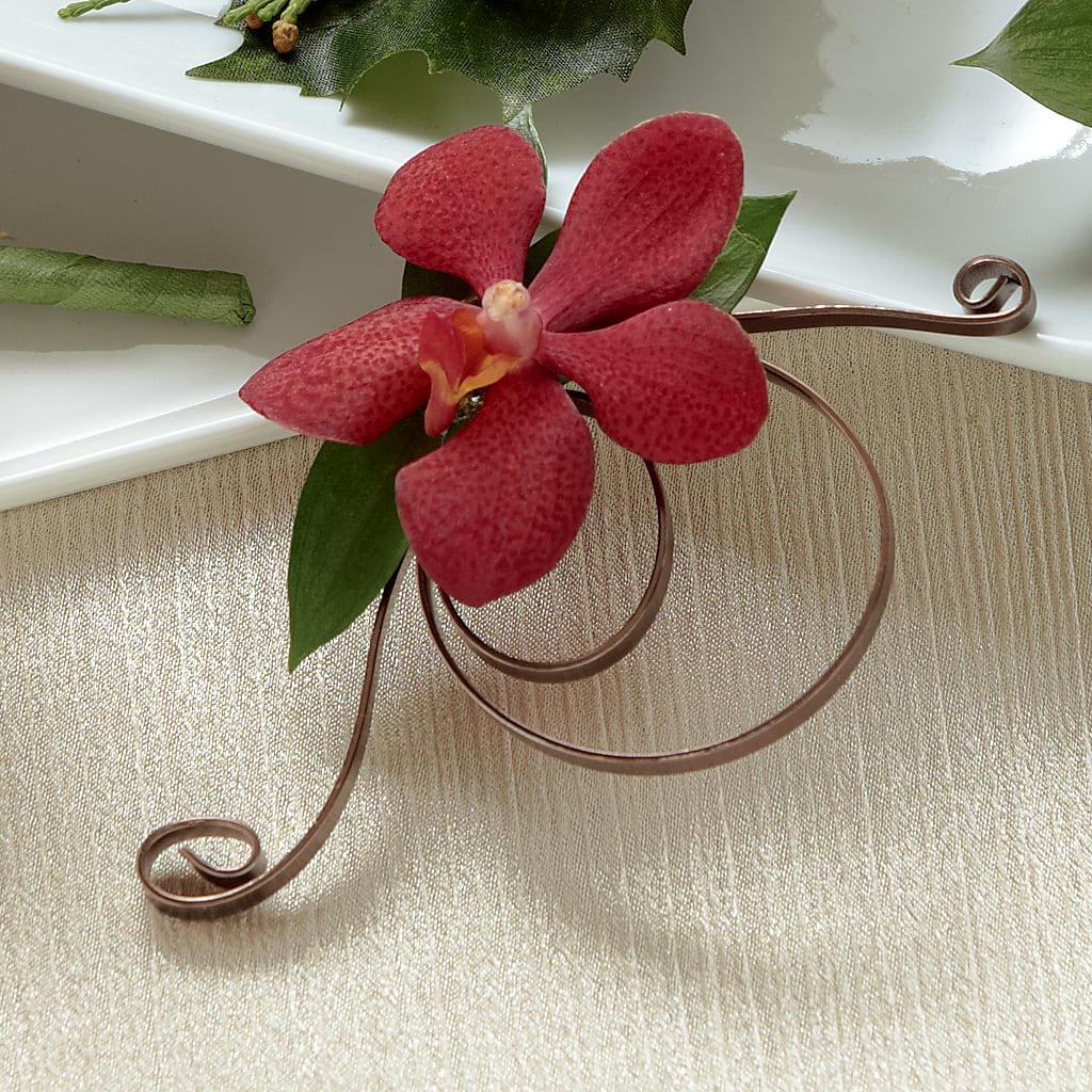 Red Mokara Boutonniere – Midnight Flowers And Events Llc, Lillington NC