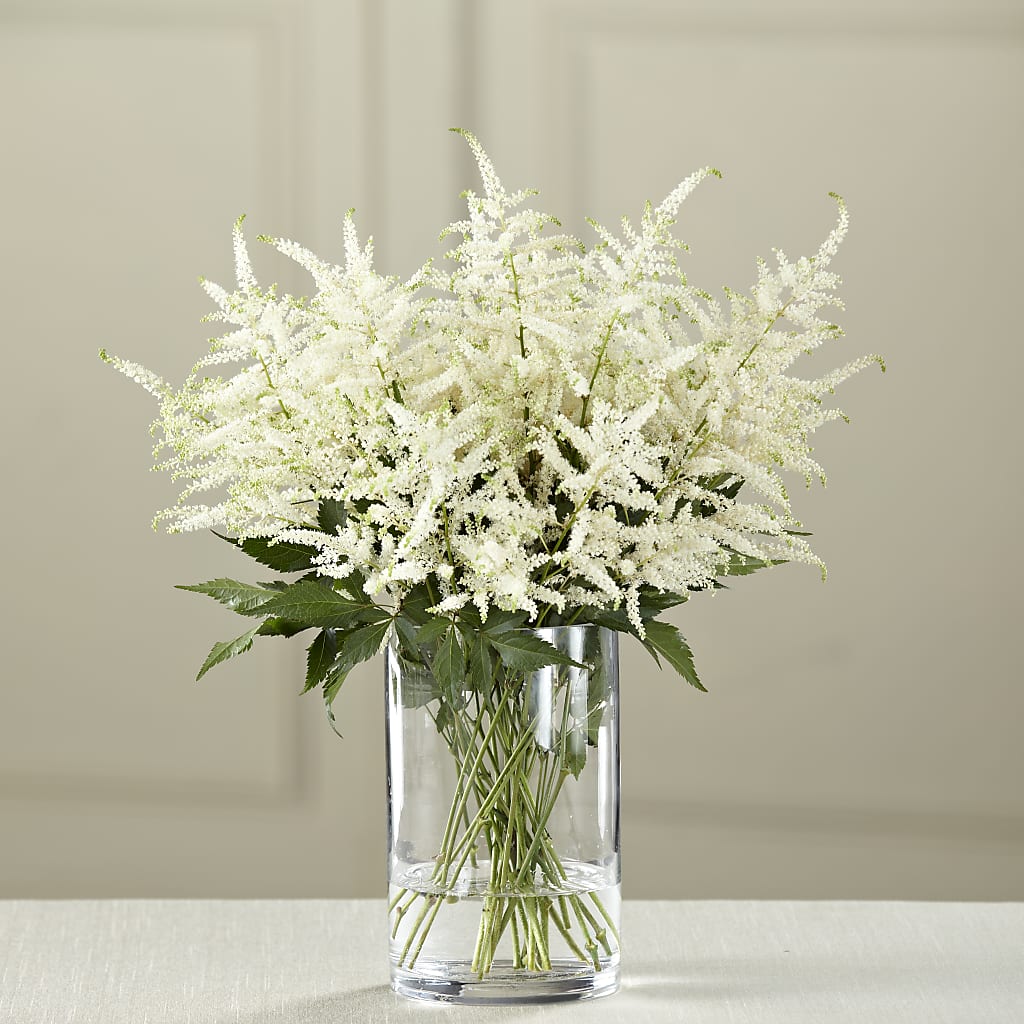 White Astilbe Bouquet – Midnight Flowers And Events Llc, Lillington NC