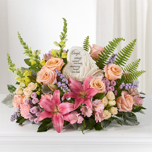 Gentle Light Arrangement –  Midnight Flowers And Events Llc, Lillington NC
