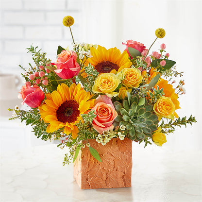 Sunflower Season Bouquet –  Midnight Flowers And Events Llc, Lillington NC