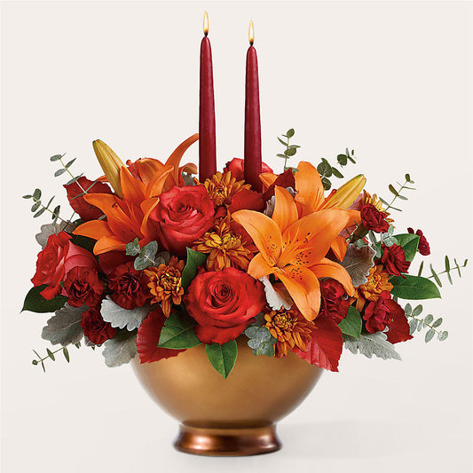 Fruits of Fall Centerpiece –  Midnight Flowers And Events Llc, Lillington NC