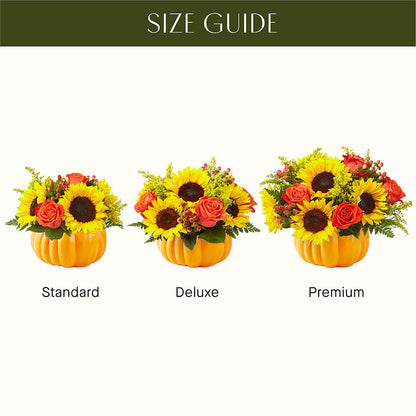 Pick of the Patch Pumpkin Bouquet –  Midnight Flowers And Events Llc, Lillington NC
