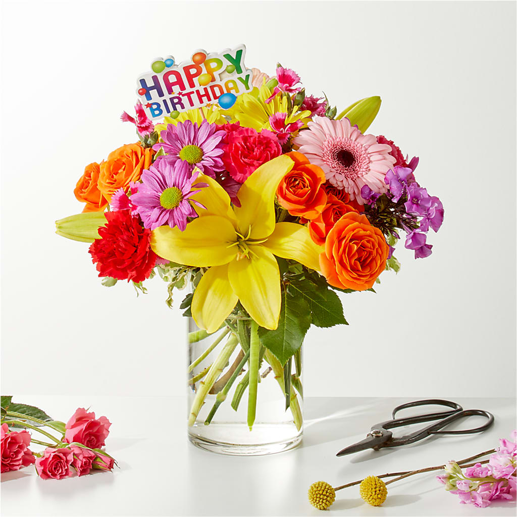Cue the Confetti - A Florist Original –  Midnight Flowers And Events Llc, Lillington NC